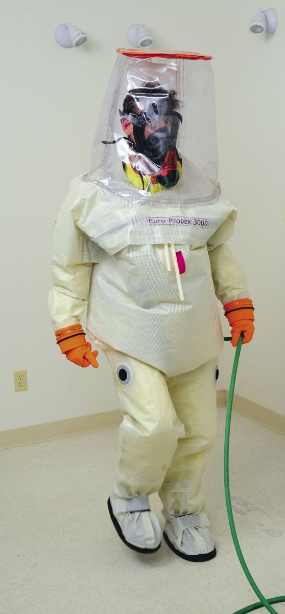 3907 Level B Suit with Respirator 
