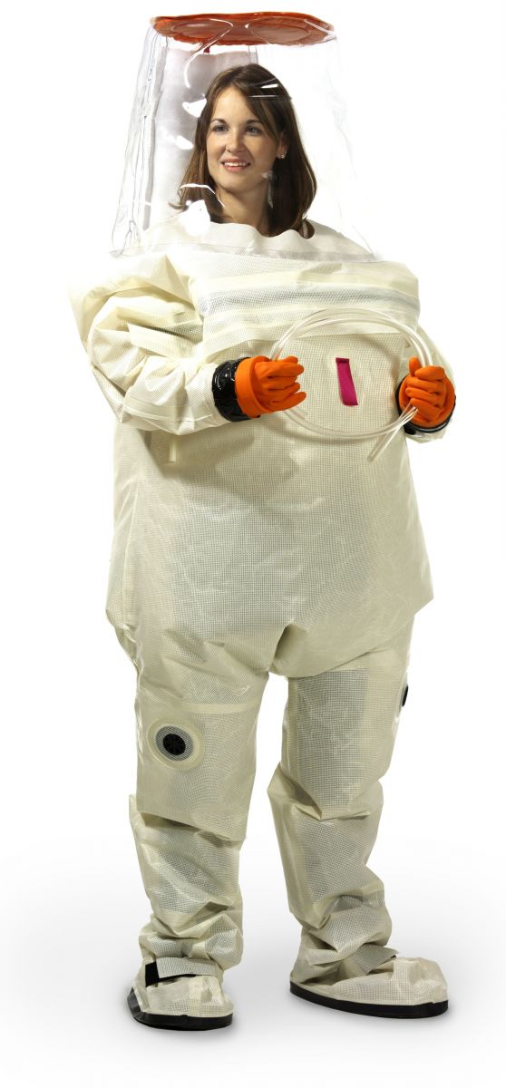 3907 Level B Suit shown without respirator 